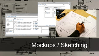 37
Mockups / Sketching
 