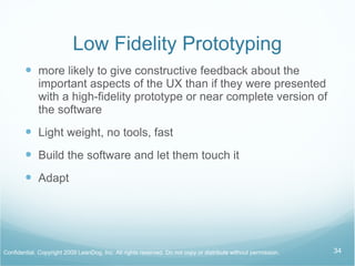 Story Card Writing They are the unit of deliverable for an Agile team They are a sentence or two describing a set of new functionality Must be testable and should include acceptance criteria The details are elaborated via conversation between the customer, developer and QA Start of a conversation 