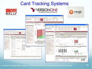 Retrospectives Help develop continuous improvement cycle Should be held every iteration, in IPM is ideal, have  as frequent as necessary Make action items visible Ensure courage, communication and respect are adhered to Basic Format What didn’t work or was confusing What worked Determine if any changes should be made in next iteration, create a card for this and get business buy in 