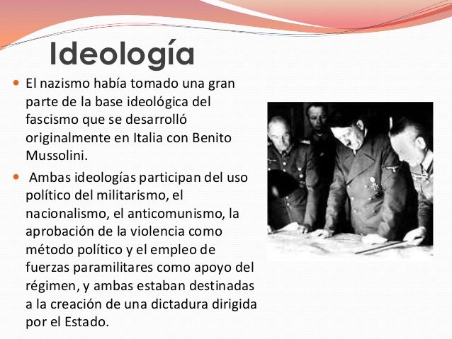 Qué Partes Del Discurso Reflejan La Ideología Nazi