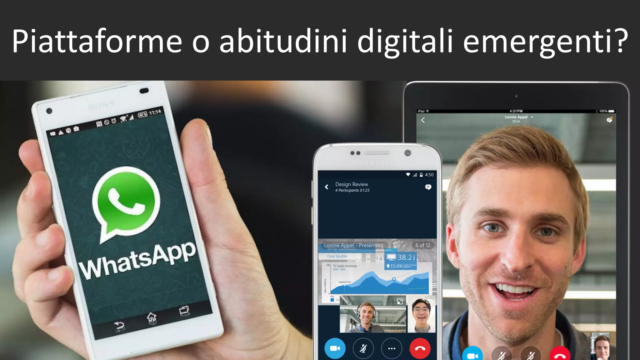 9
Piattaforme	o	abitudini	digitali	emergenti?
 