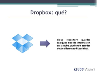 Dropbox: qué?
 