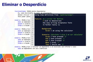 Eliminar o Desperdício
 