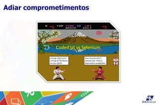 Adiar comprometimentos
 