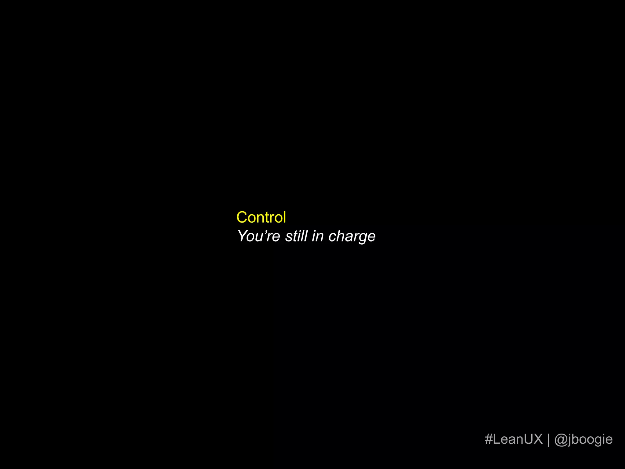 The only thing being removed is waste.You leave that stuff laying around and it starts to stink!#LeanUX | @jboogiehttp://www.flickr.com/photos/mims/326748812/sizes/l/