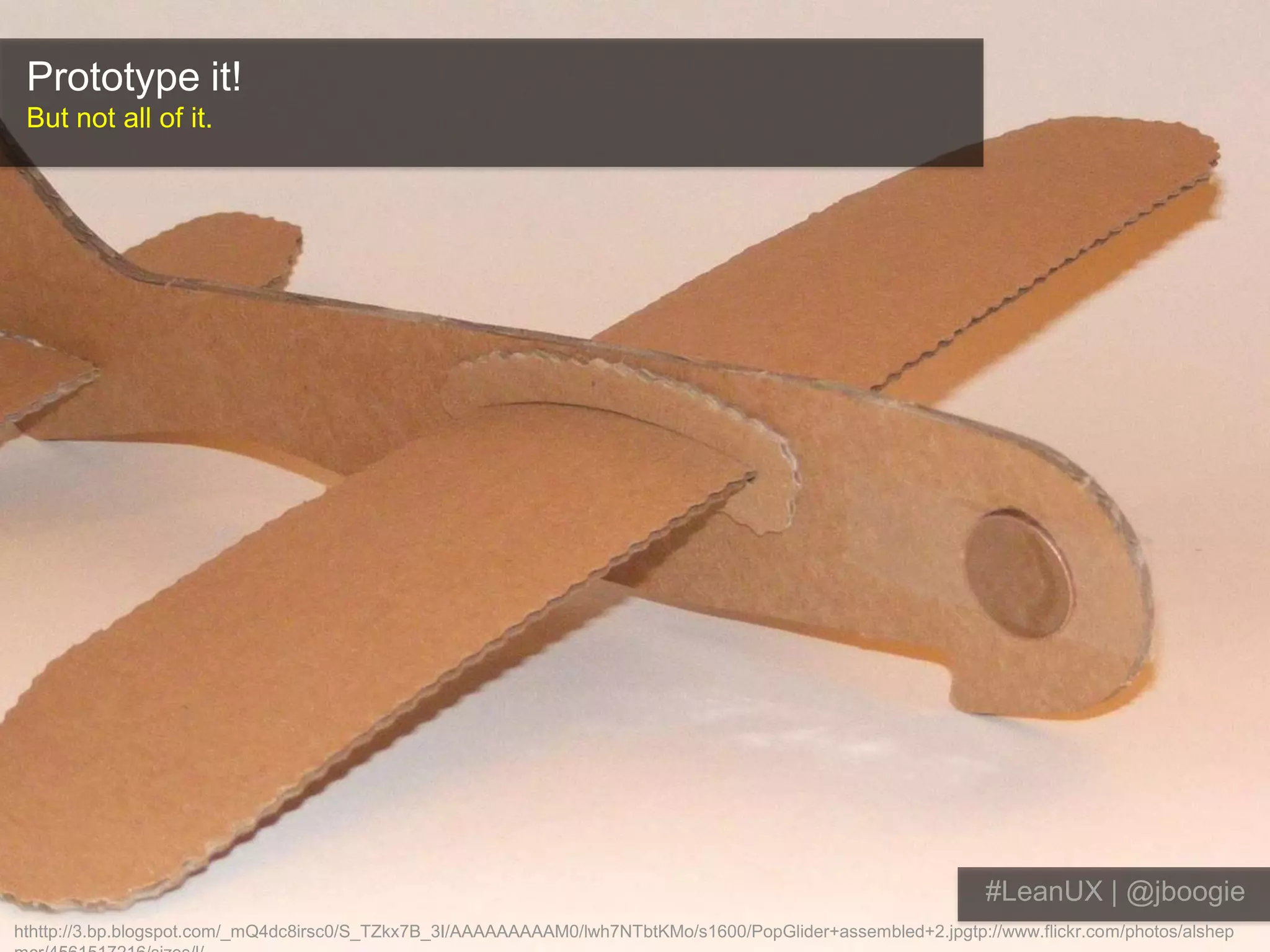 “Going for the bronze.” – A Creative Director I used to work with#LeanUX | @jboogie