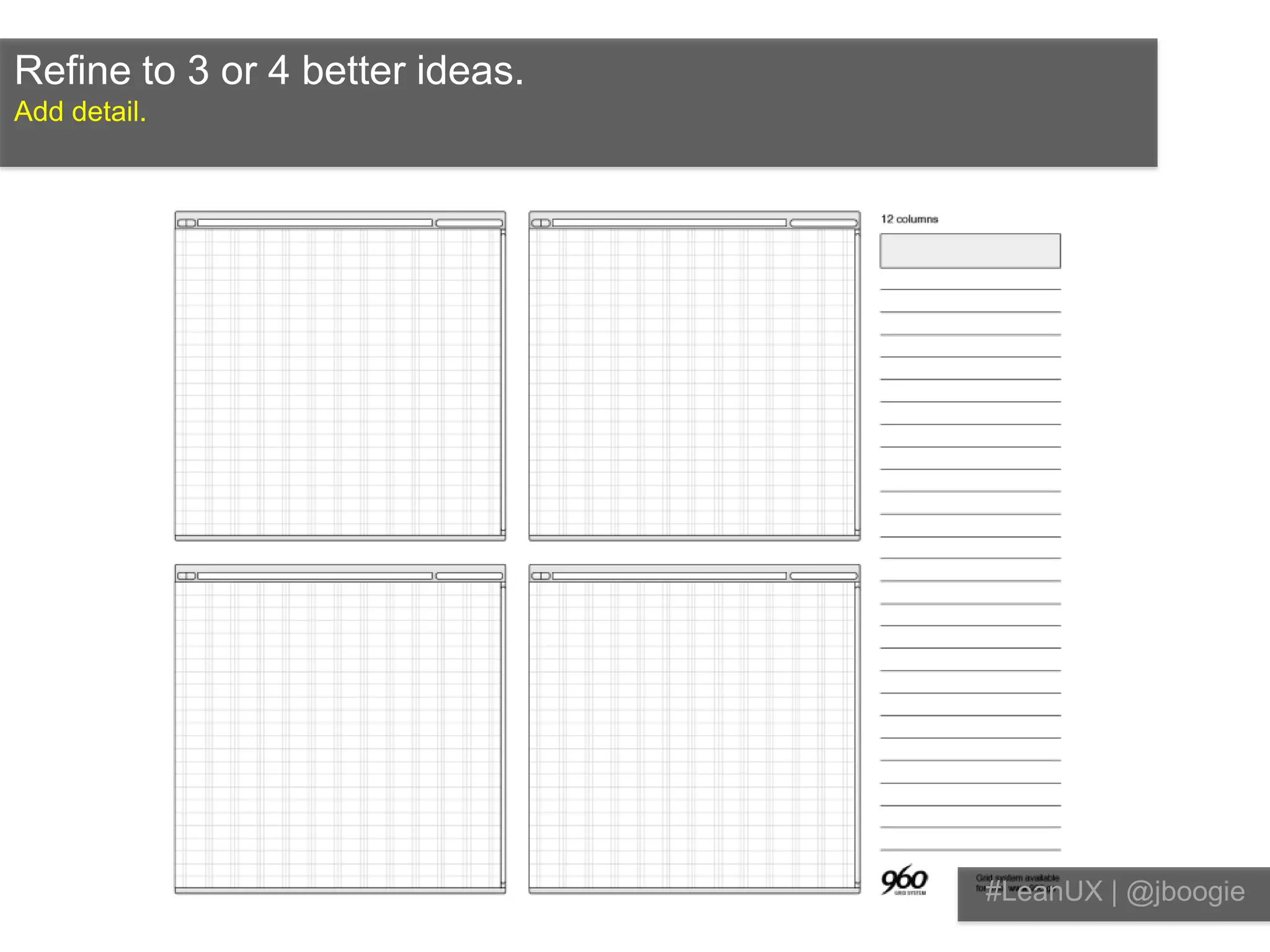 Can you guess who sketched this?The answer will shock you!#LeanUX | @jboogiehttp://www.flickr.com/photos/janekeeler/4677093058/sizes/l/