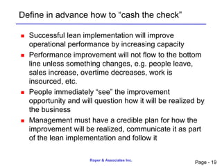 Lean Implementation Overview | PDF