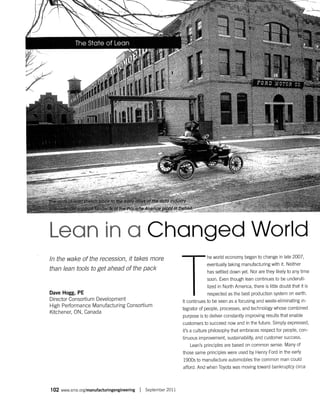 Lean In A Changed World