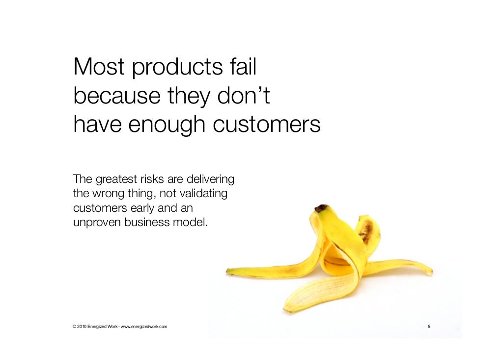 Most products fail because they