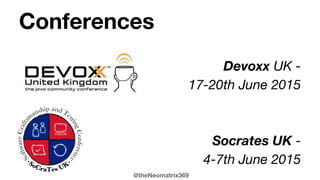 @theNeomatrix369
Its time to share your methods and
help improve our craft !
Please tweet your feedback at
@theNeomatrix369
 