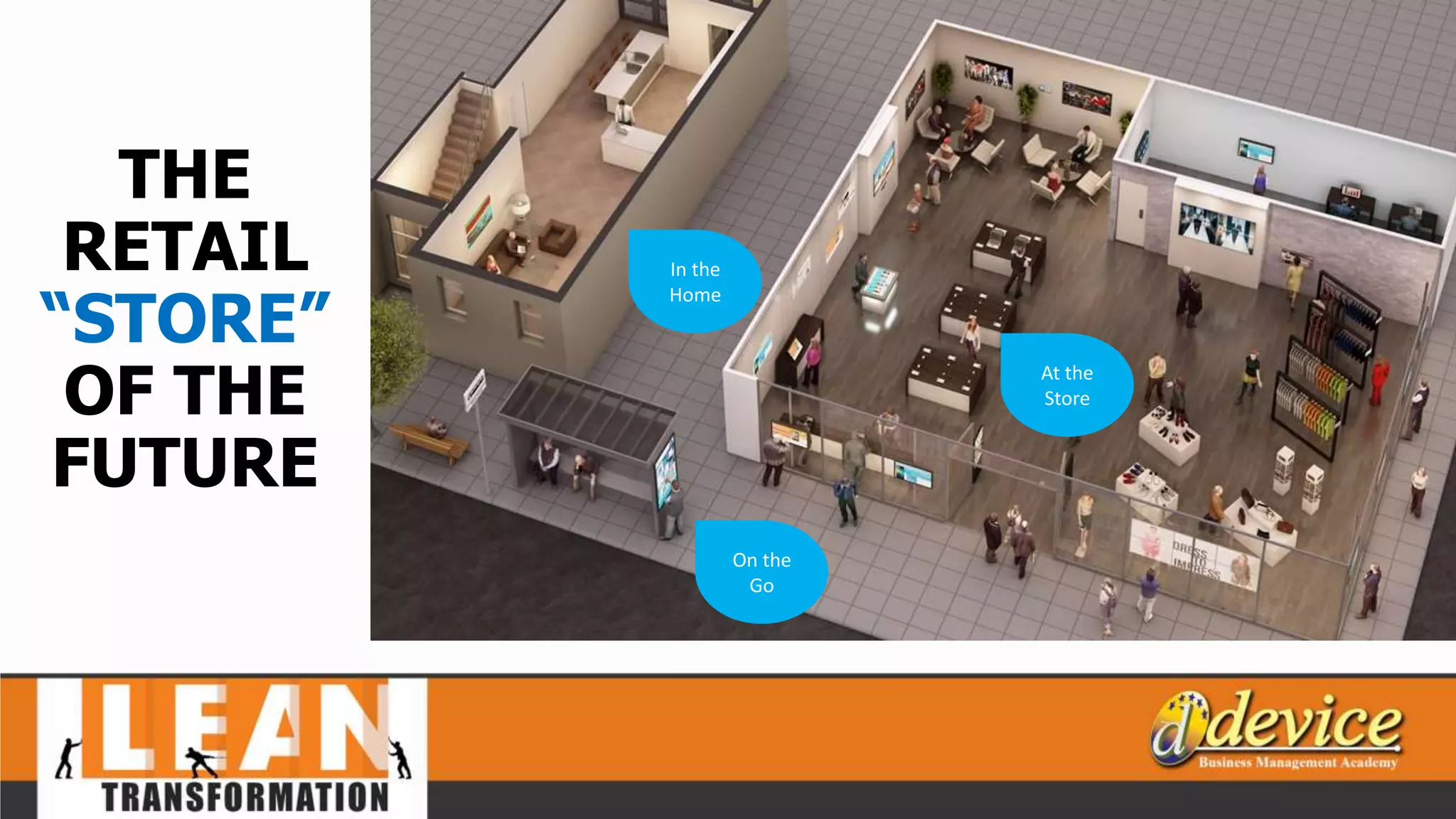 In the
Home
At the
Store
On the
Go
THE
RETAIL
“STORE”
OF THE
FUTURE
 