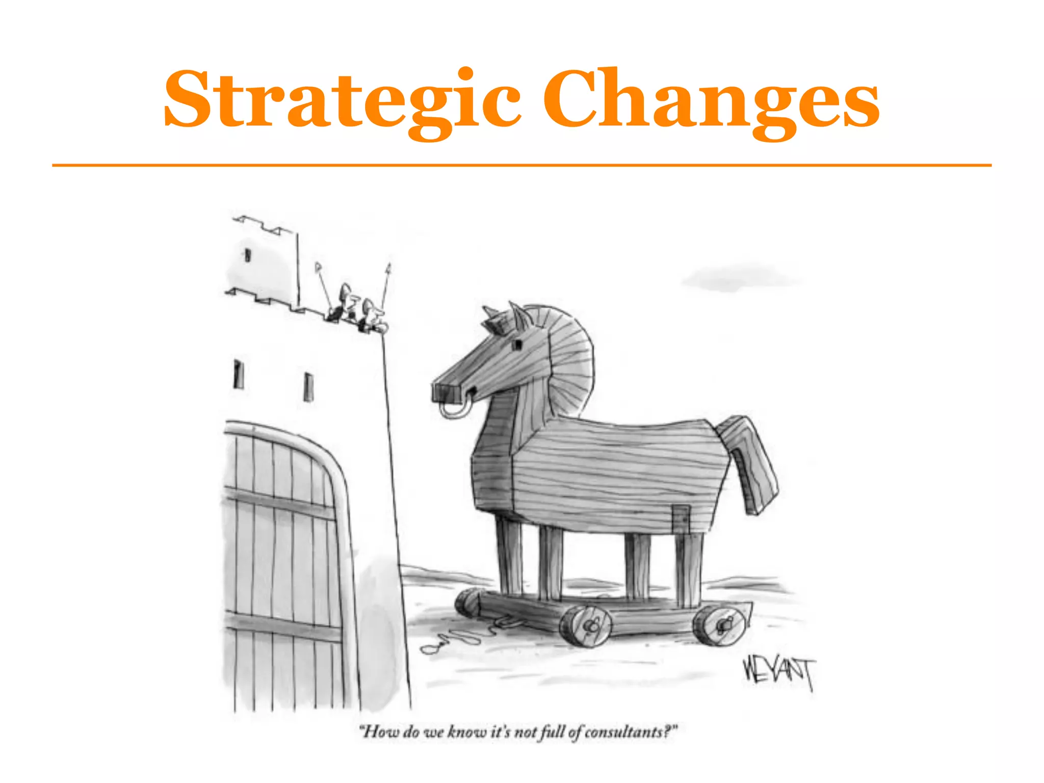 Strategic Changes
 