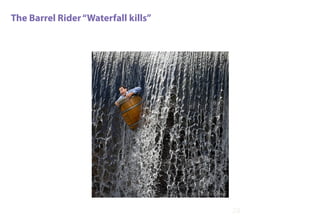The Barrel Rider“Waterfall kills”
26
 