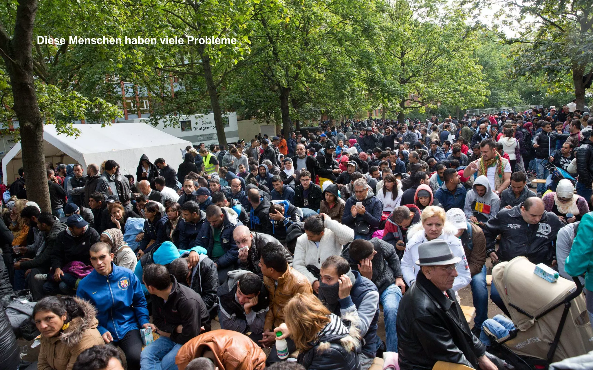 Diese Menschen haben viele Probleme
 