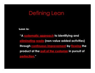 Lean Introduction