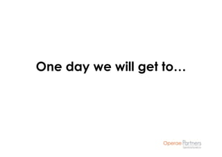 One day we will get to…
 