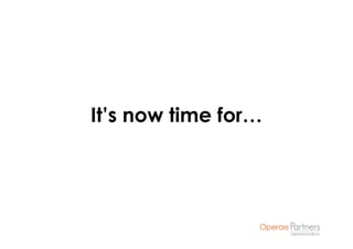 It’s now time for…
 