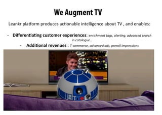 Leankr - the leading platform for richer, smarter, better TV