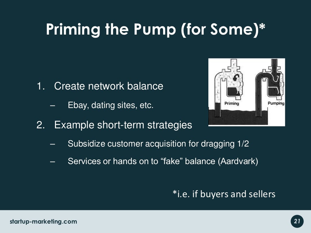 Priming the Pump (for Some)*