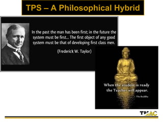 TPS – A Philosophical Hybrid
 