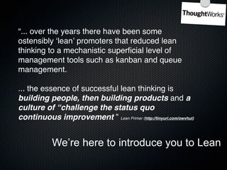 Lean Lego Game | KEY
