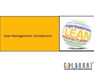 Lean Management: Introduction
 