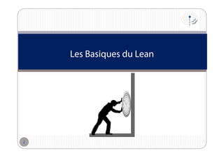 Les Basiques du Lean

2

 