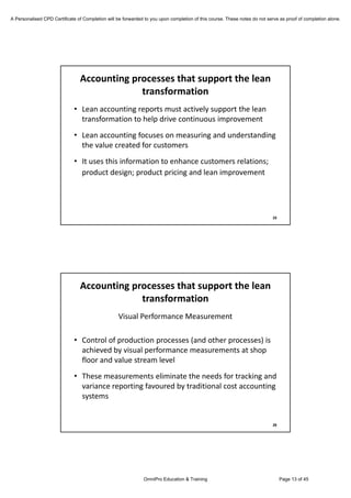 Lean Manufacturing - How Do Lean Manufacturing Strategies Affect Profitability?