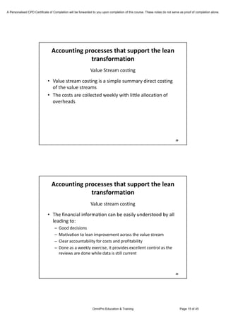 Lean Manufacturing - How Do Lean Manufacturing Strategies Affect Profitability?
