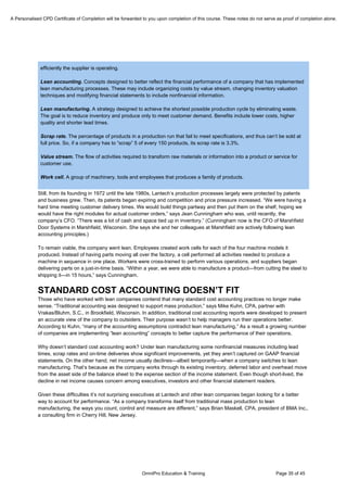 Lean Manufacturing - How Do Lean Manufacturing Strategies Affect Profitability?
