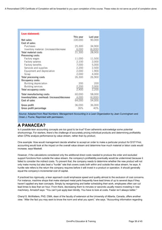 Lean Manufacturing - How Do Lean Manufacturing Strategies Affect Profitability?