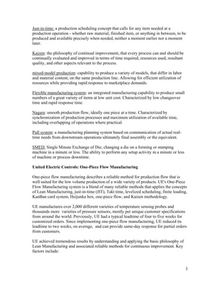 Lean Manufacturing(2)