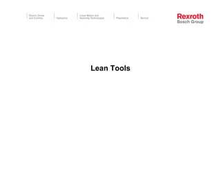 Lean Tools
 