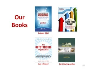 Our 
Books
        October 2012




        Just released   Contributing Author
                                              128
 