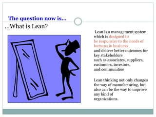 Lean System | PPTX