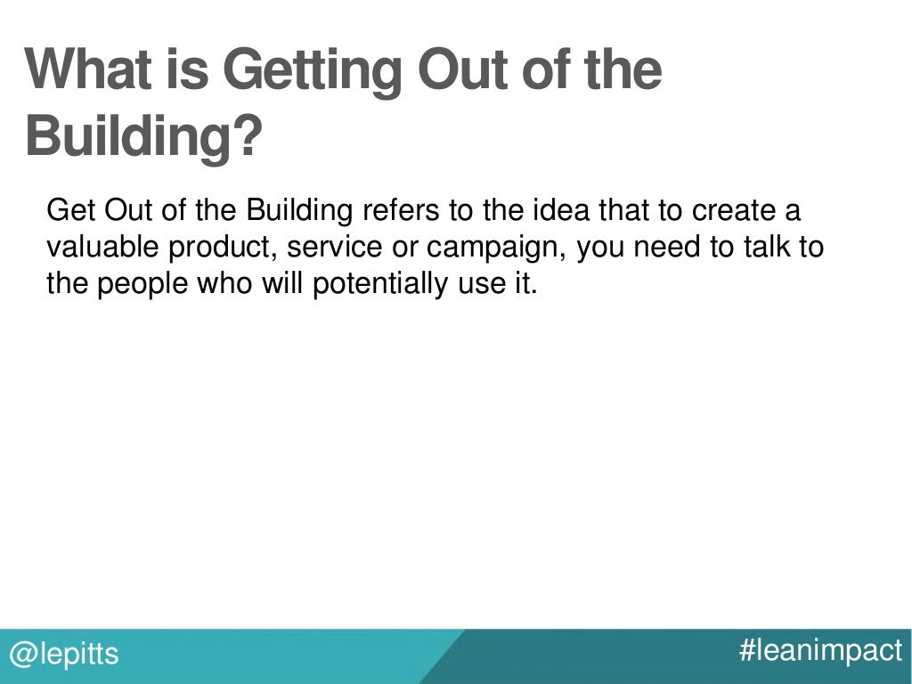 What is Getting Out of