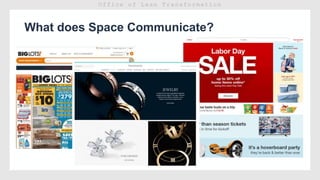 What does Space Communicate?
 