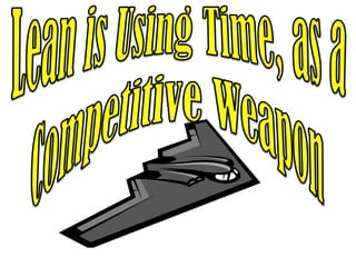 Lean is Using Time, as a Competitive Weapon 