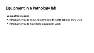 Lean process, reagents and Equipment in the Pathology Lab.pptx