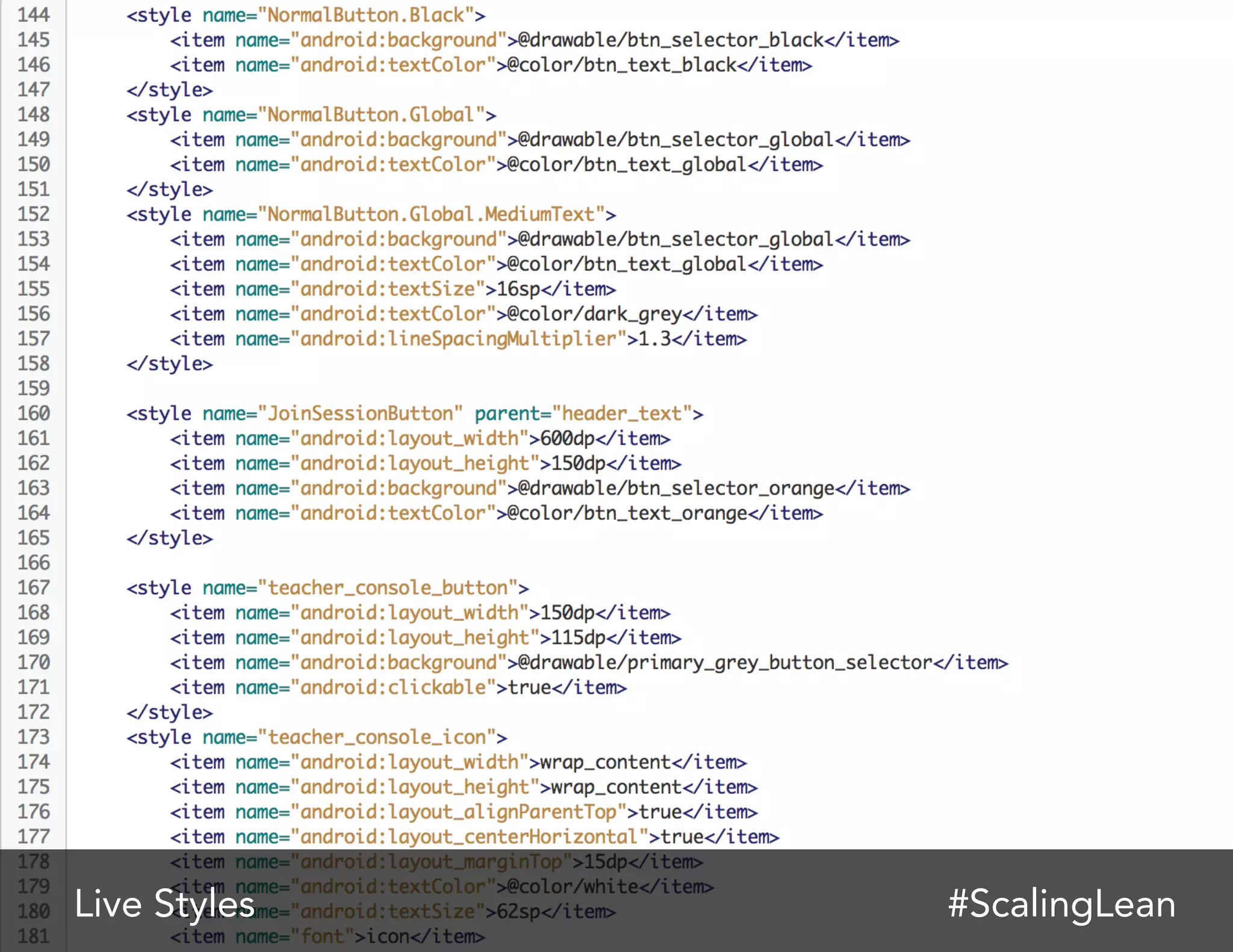 Live Styles

#ScalingLean

 