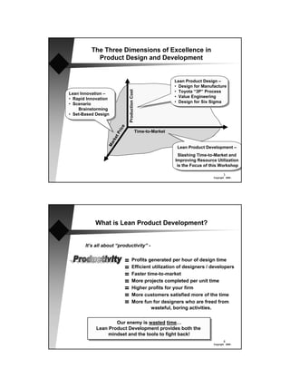 Lean Product Development by Ron Mascitelli | PDF