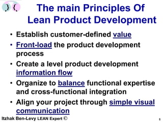 Lean product development implementation | PDF