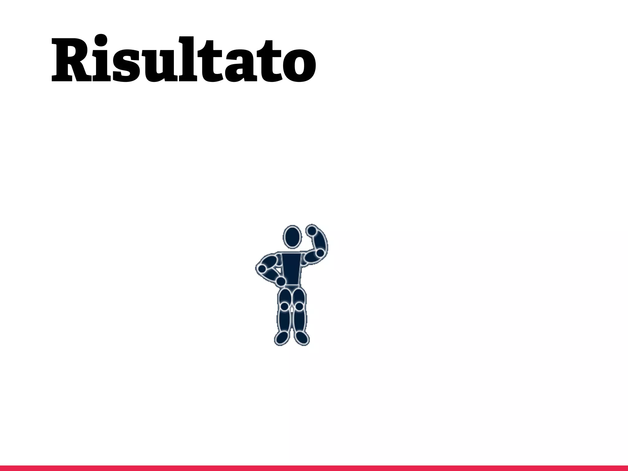 Risultato
 