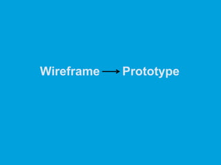 Wireframe

Prototype

 