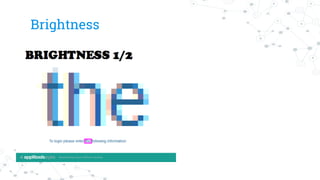Brightness
 