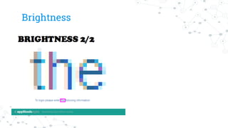 Brightness
 