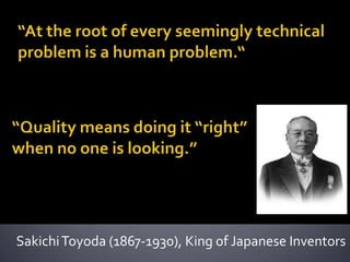 Sakichi Toyoda (1867-1930), King of Japanese Inventors

 