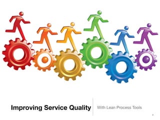 Improving Service Quality With Lean Process Tools
!1
 