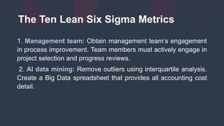 Lean six sigma in the age of ai | PPTX